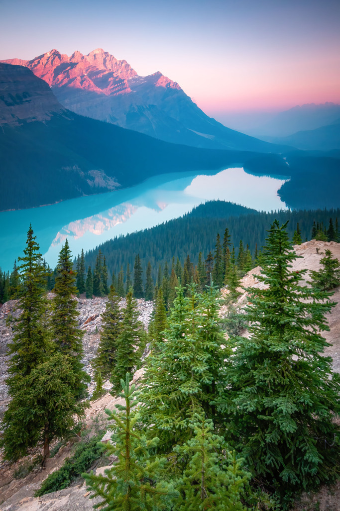 Kanada Banff Nationalpark Peyto Lake 01 | christophschaarschmidt - Realisiert mit Pictrs.com