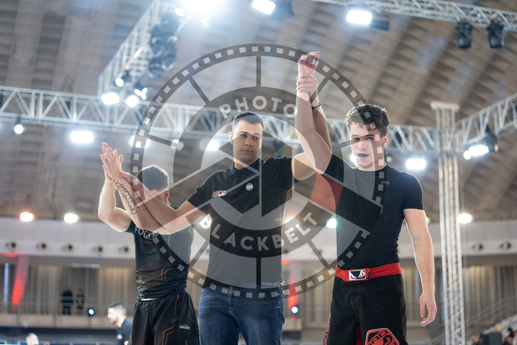 20260214PBB1385 | Fighters compete during the ADCC European Trials  competition day 1 in Belgrade, Serbia, on February 14, 2026.