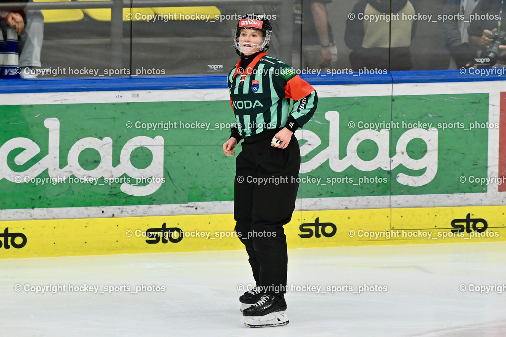 EC IDM WÄRMEPUMPEN VSV vs. MOSER MEDICAL GRAZ99ERS | KAINBERGER JULIA Referee, EC IDM WÄRMEPUMPEN VSV vs. MOSER MEDICAL GRAZ99ERS, EC IDM WÄRMEPUMPEN VSV vs. MOSER MEDICAL GRAZ99ERS am 17.03.2026 in Villach (Stadthalle Villach), Austria, (Photo by Bernd Stefan)