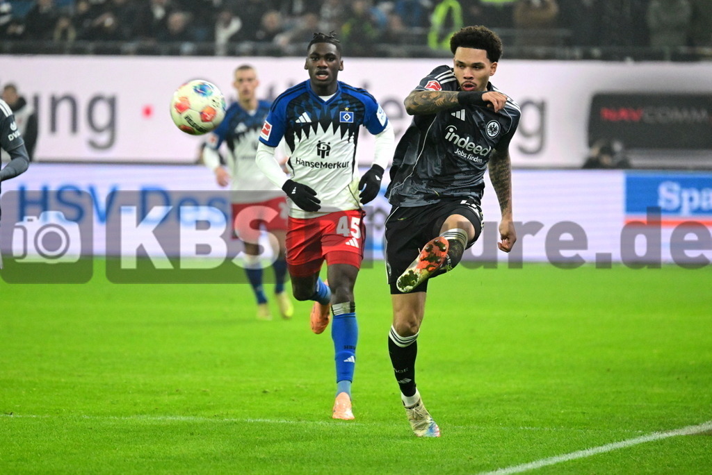 KBS Picture_HSV-Frankfurt_040 | v.v. Collins Nnamdi (Eintr. Frankfurt) , Balde Fabio (HSV) ,Sportplatz :  Volksparkstadion, - Realisiert mit Pictrs.com