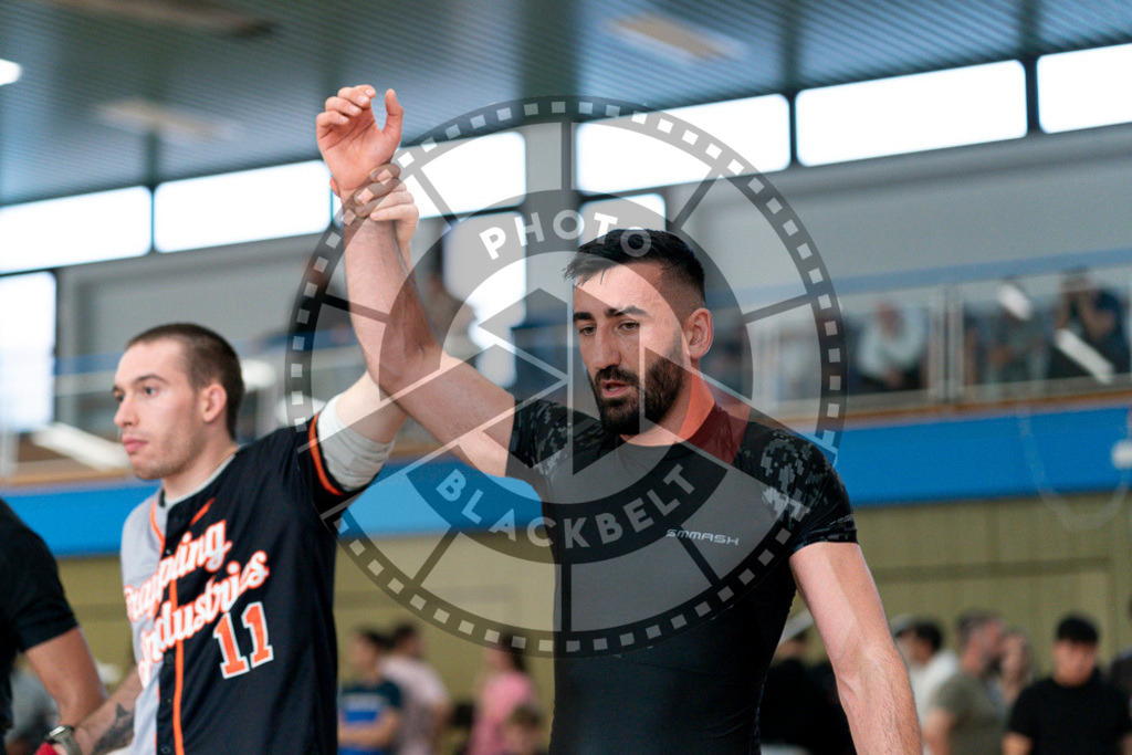 20240915PBB4158 | Athletes compete during the Grappling Industries’ grappling and Brazilian jiu-jitsu competition in Berlin, on September 15, 2024.