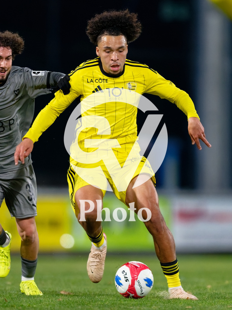 dieci Challenge League - FC Stade Nyonnais v FC Vaduz |  during the dieci Challenge League match between FC Stade Nyonnais and FC Vaduz at Centre sportif de Colovray in Nyon, Switzerland