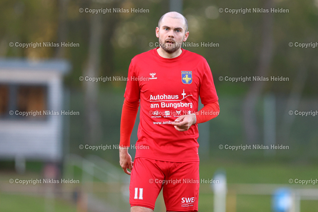 NH_TuSRotenhof_Eutin08_FlensOberliga_22042026 | #11 Tim Schüler (Eutin 08)Fußball I Herren I Flens Oberliga I Saison 2025-2026 I 21. Spieltag I TuS Rotenhof - Eutin 08 I 22.04.2026 I A-Platz Rotenhof