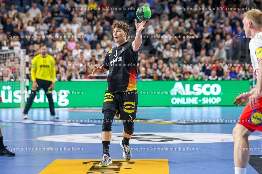 xKWIx17052601027 | 17.05.2026, xkwix, Handball, Länderspiel, Deutschland - Dänemark , Lanxess-Arena in Köln:  Nils Lichtlein (Germany #03)  Photo: xKamilxWilkowskixPressefotoKochx
