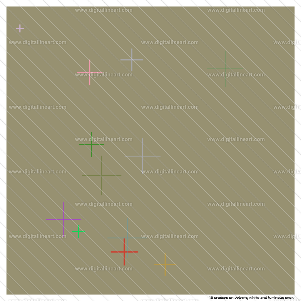 12-crosses-velvety-white-and-luminous-snow | digitallineart - Realisiert mit Pictrs.com