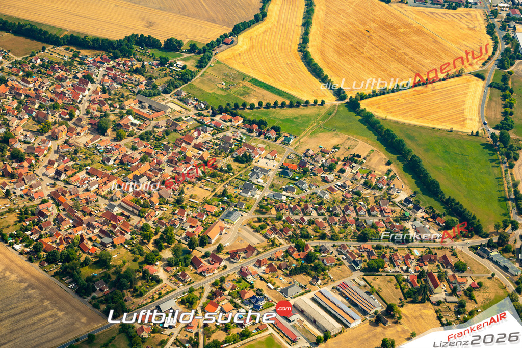 Die Luftaufnahme Haina - Römhild wurde 2022 vom Flugzeug aus (keine Drohne) erstellt. Hohe Auflösung -für große Poster und Wandbilder geeignet - Garantiert!