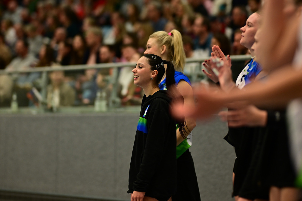 Volleyball I Frauen I Saison 2025-2026 I Bundesliga I Hauptrunde I ETV Hamburger Volksbank Volleys - Skurios Volleys Borken | Der Sportfotograf. - Realisiert mit Pictrs.com