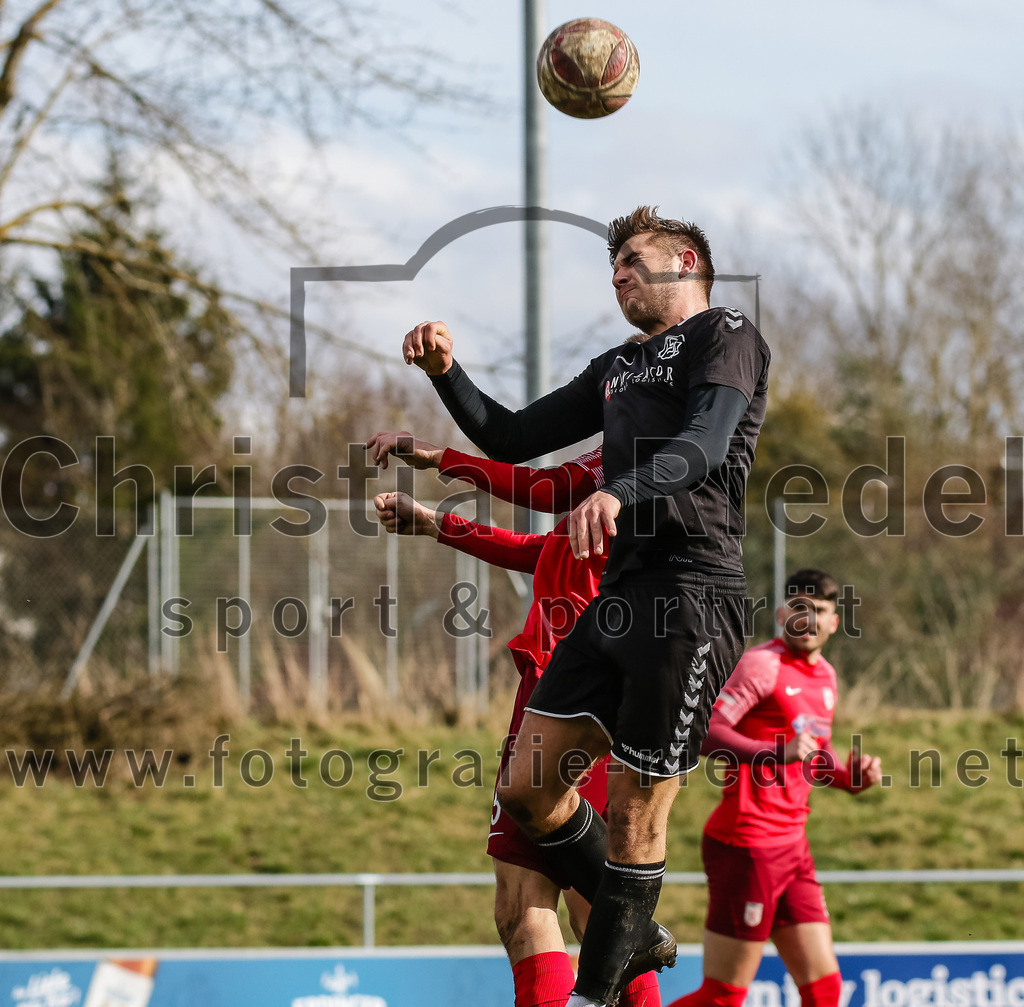 2024-02-24_104_FC_Schwaig_gegen_TSV_1880_Wasserburg | Oberding, Deutschland, 24.02.2024:
Fußball, 2. Runde Qualifikation TOTO-Pokal 2023 / 2024, 1. Spieltag, FC Schwaig gegen TSV 1880 Wasserburg, Endergebnis: 2:3

Raffael Ascher (FC Schwaig, #9)

Foto: Christian Riedel / fotografie-riedel.net