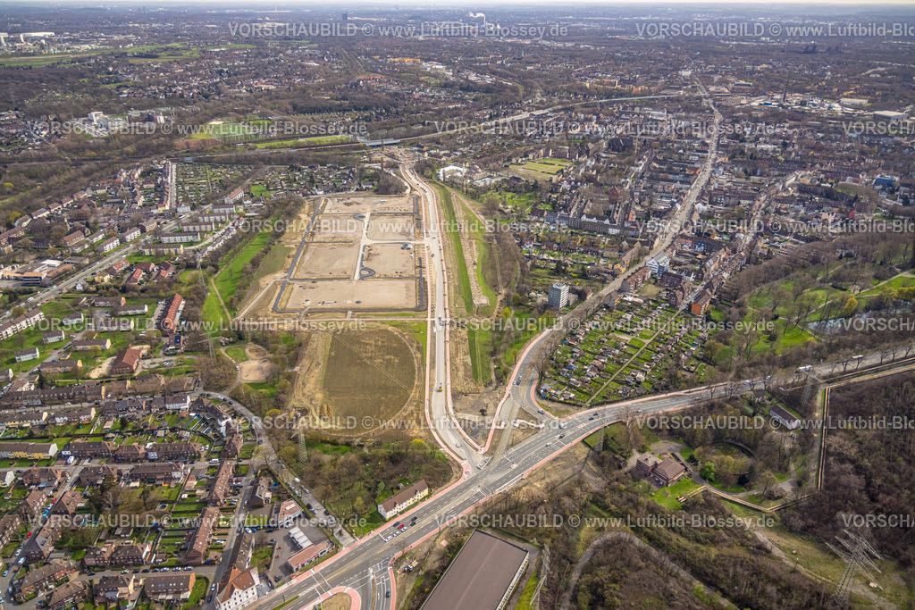 Duisburg230301312 | Luftbild, geplantes Gewerbequartier Friedrich-Park, Schacht 2/5, zwischen Weseler Straße und Aldenrader Straße, Marxloh, Duisburg, Ruhrgebiet, Nordrhein-Westfalen, Deutschland
