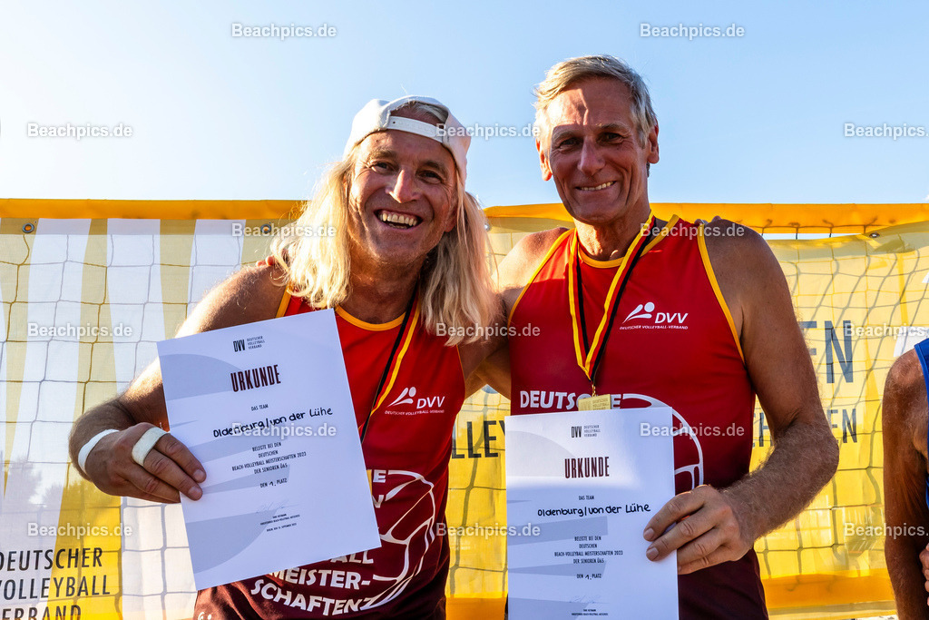 2023-00086545-DSBM-Deutsche-Senioren-Beach-Meisterschaft | Siegerehrung Platzierte DSBM 2023