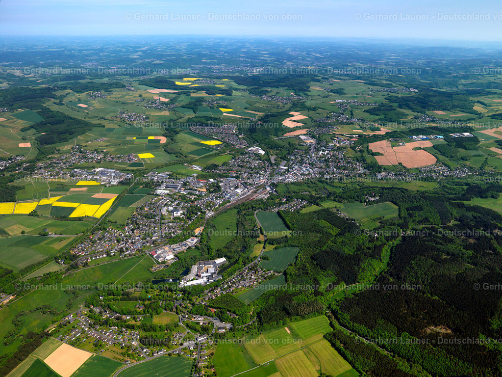3118914 | Blick über Altenkirchen und den Westerwaldkreis
