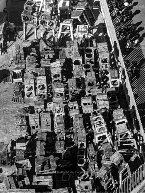 Lagerplatz am Hafen | Gesehen in Barcelona