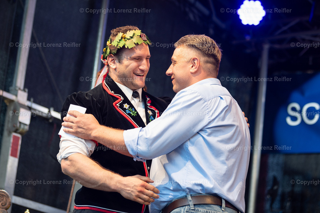 Schwingen -  ESAF Empfang Schwingerkönig 2025 | Maienfeld, 3.9.25, Schwingen - ESAF Empfang Schwingerkönig.