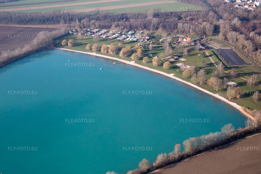 Vue aérienne: Vue de la ville à Lauterbourg dans le département Bas Rhin, France. Photo: IMG_085486.jpg prise le 24/12/2015 par Werner Riehm/FLY-FOTO.euRésolution de l'original: 5472 x 3648 px