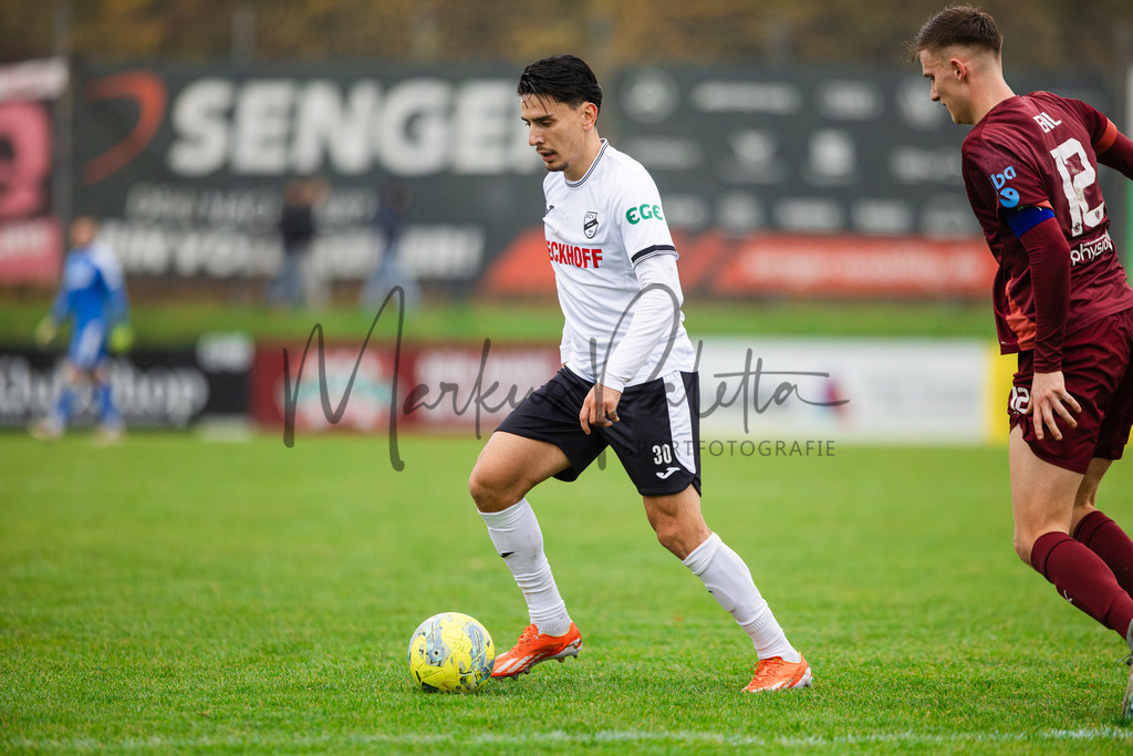 Westfalenpokal, Viertelfinale, Saison 2025/2026: 1. FC Gievenbeck - SC Verl | Westfalenpokal, Viertelfinale, Saison 2025/2026, 1. FC Gievenbeck empfängt SC Verl im Sportpark Gievenbeck in Münster. Foto: sportfotografie.ms | Markus Paletta - Realisiert mit Pictrs.com