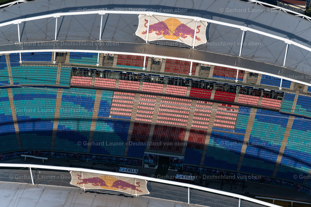 4040366 | Blick auf die Tribüne der RB Leipzig Arena