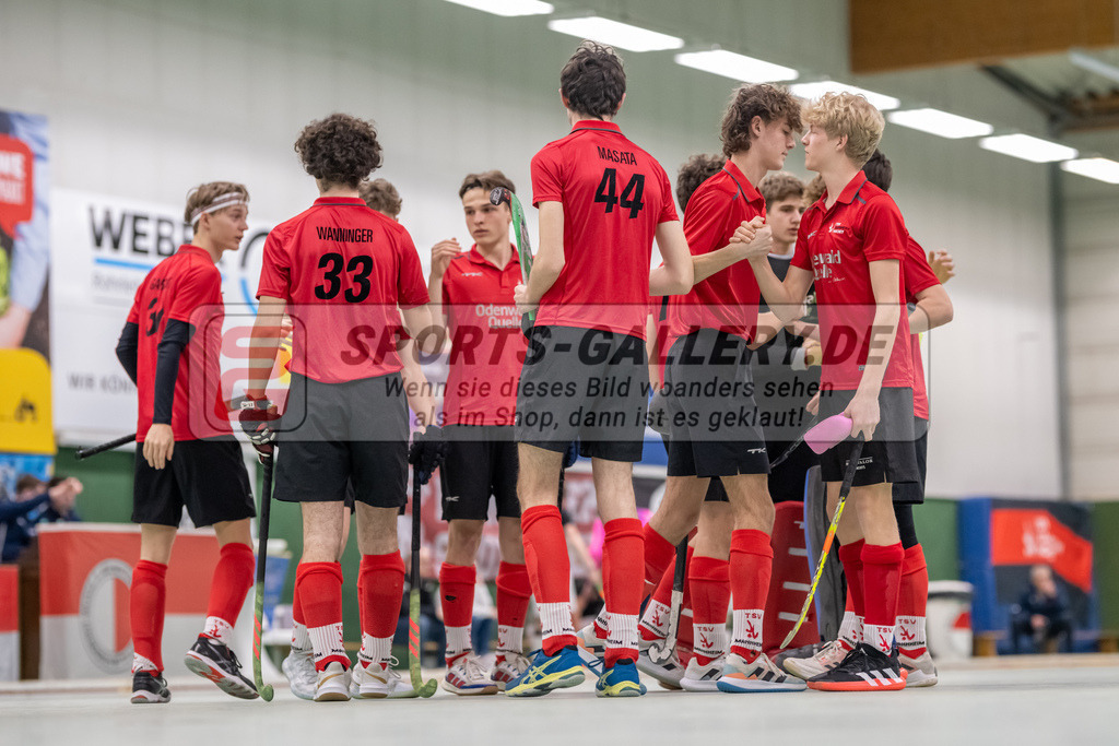 SFE_20230305_0007 | Deutsche Meisterschaft Männliche U16 Halle 2023 am 05.03.2023 in Köln (KTHC Stadion Rot-Weiss Köln Tennis and Hockey Club), Photo: Stephan Fehrmann 2022 (Sports-Gallery)