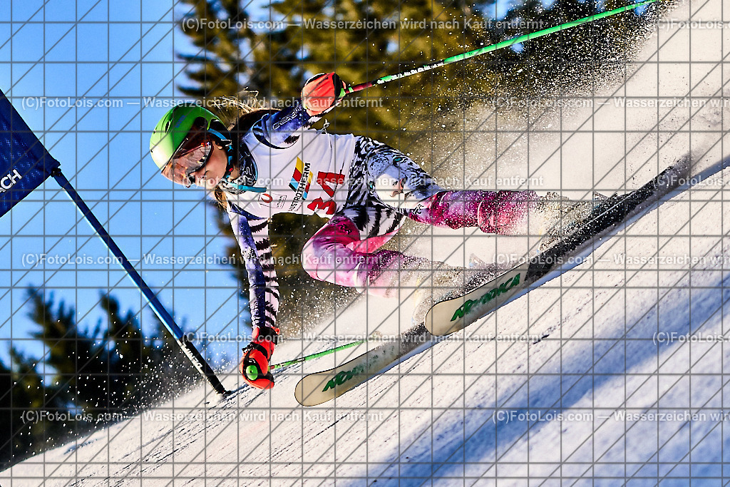 ALP8647_NOe-Kindervergleich-RTL_Zickbauer Rosa | (C)FotoLois.com, Alois Spandl. Sportunion Trattenbach, NÖ Kindervergleichs-Skirennen, RTL auf dem Feistritzsattel, So 28. Januar 2024.
