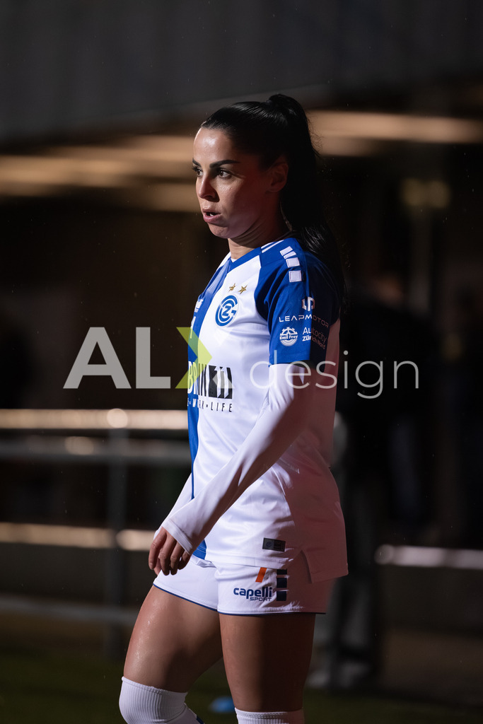 Fußball I Frauen I Saison 2025-2026 I AXA Women's Super League | Women I 14. Spieltag I Grasshoppers Club Zürich - FC Luzern I 14.02.2026 | 7 Qëndresa Krasniqi (AL) (GC Zürich) – Mittelfeld - Realisiert mit Pictrs.com