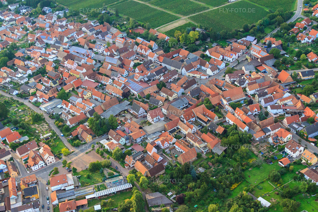 Landauer Straße | Luftbild: Landauer Straße in Insheim im Bundesland Rheinland-Pfalz in Deutschland. Foto: IMG_32905.jpg vom 03.09.2010 durch Werner Riehm/FLY-FOTO.de - Realisiert mit Pictrs.com