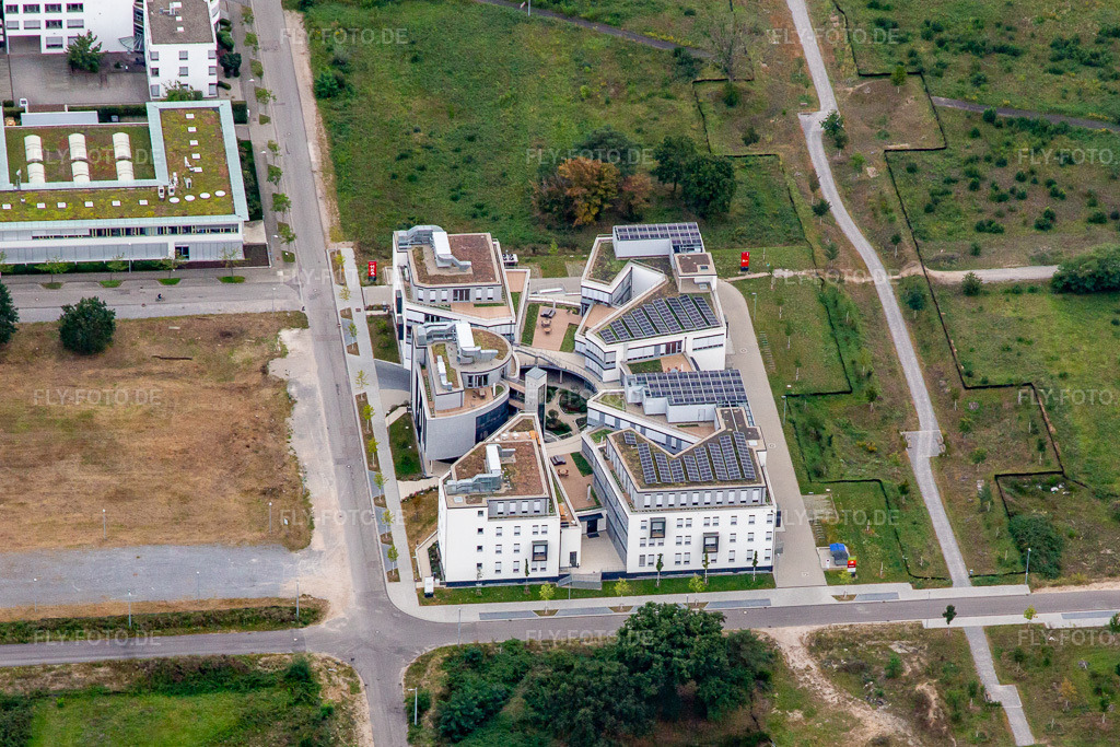 Luftbild: LTC - Linder Technologie Campus im Ortsteil Rintheim in Karlsruhe im Bundesland Baden-Württemberg in Deutschland. Foto: IMG_138755.jpg vom 16.09.2023 durch Werner Riehm/FLY-FOTO.deLTC - Linder Technologie Campus GmbH | Space for creative engineers