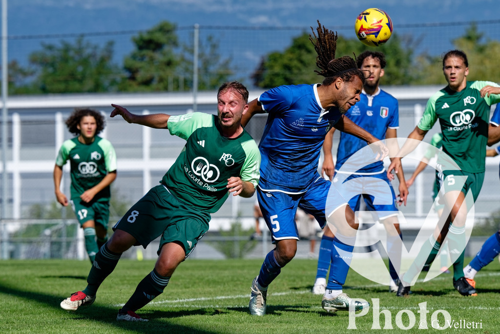 2eme ligue - FC Onex v CS Italien |  during the 2eme ligue match between FC Onex and CS Italien at Stade municipal d'Onex in Geneva, Switzerland
