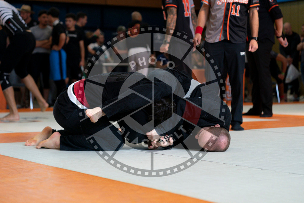 20240915PBB1621 | Athletes compete during the Grappling Industries’ grappling and Brazilian jiu-jitsu competition in Berlin, on September 15, 2024.