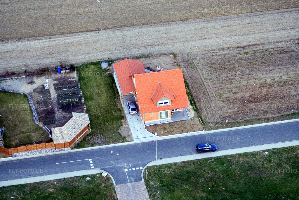 Luftbild: Neubaugebiet NO im Ortsteil Schaidt in Wörth im Bundesland Rheinland-Pfalz in Deutschland. Foto: IMG_9913.jpg vom 18.03.2008 durch Werner Riehm/FLY-FOTO.de