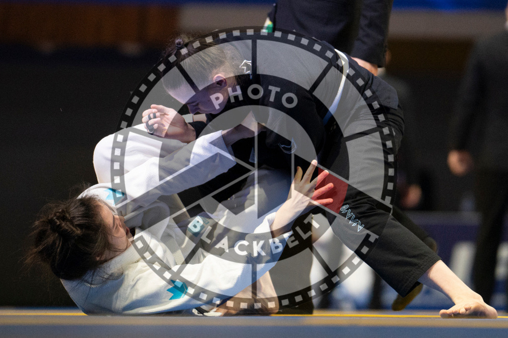 20240119PBB1472 | Fighters compete during the IBJJF European Championship in Paris, France, on January 19, 2024.