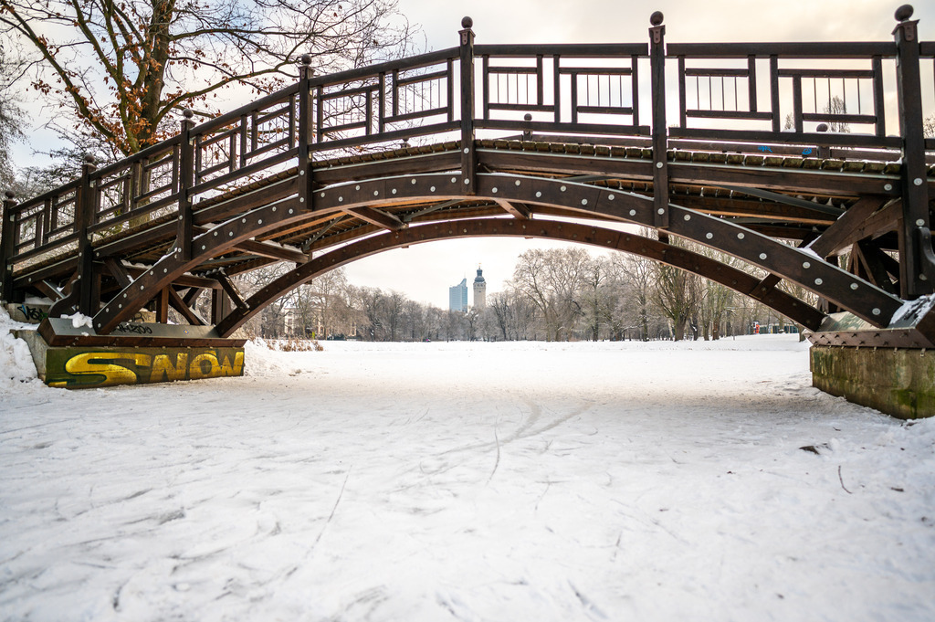 Johanna Park Leipzig | Winter im Johanna Park Leipzig - Realisiert mit Pictrs.com