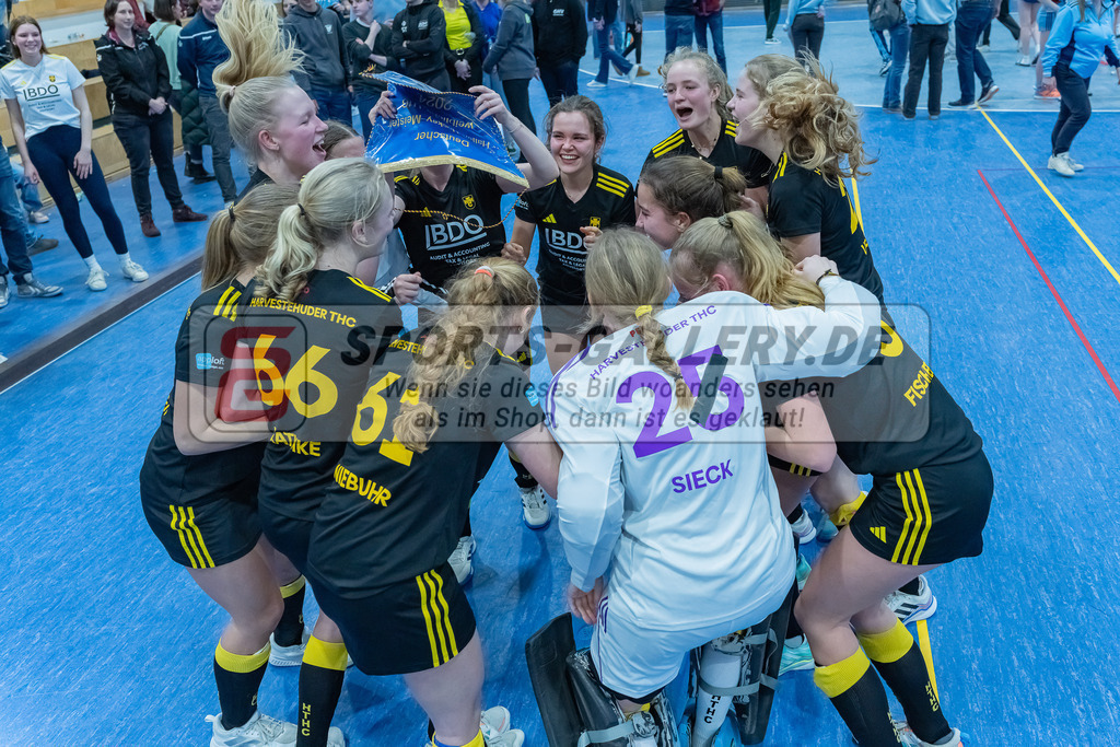 HK_20240303_109462 | Finale und Ehrungen Deutsche Meisterschaft WU16 am 3.3.2024 Hallo DHC, Düsseldorf ,