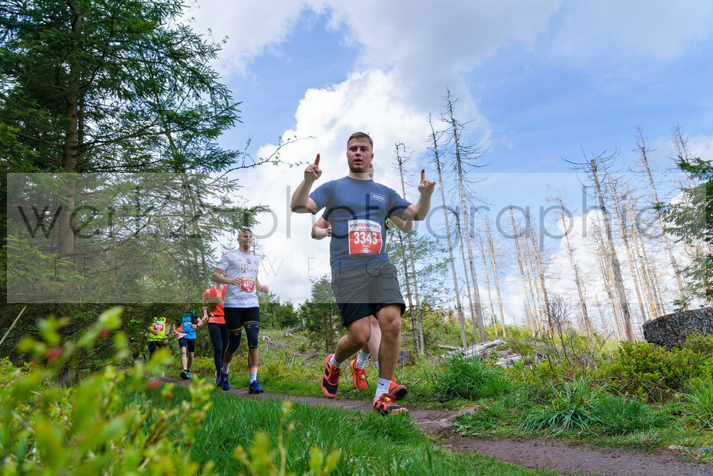 Rennsteiglauf 2023 | Rennsteiglauf 2023 am 12. Mai 2023 - Marathon-Strecke Neuhaus/Rwg. - Schmiedefeld
