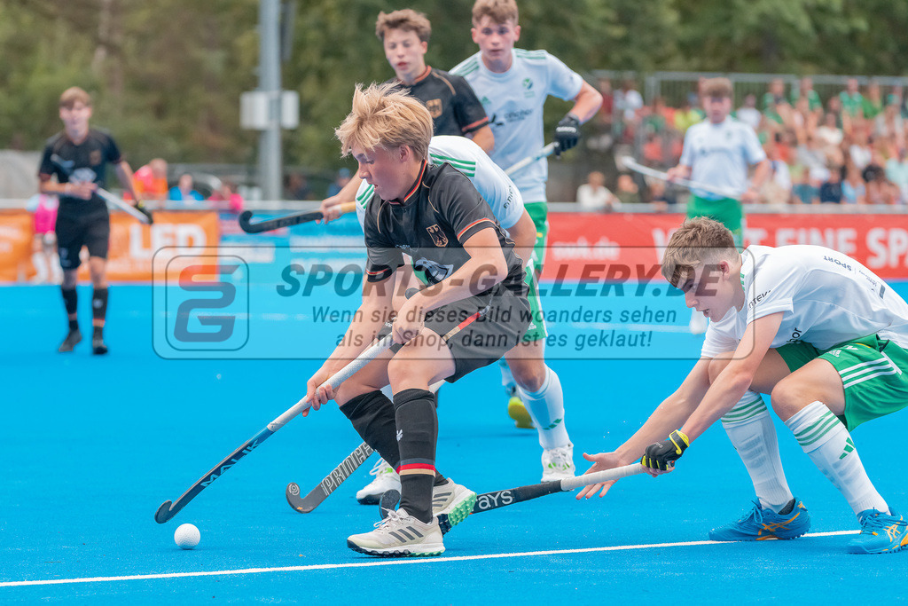 HK_20230713_102047 | Euro Hockey MU18 Germany vs Ireland Championship Girls &amp; Boys am 13.7.2023 CHTC , Krefeld ,