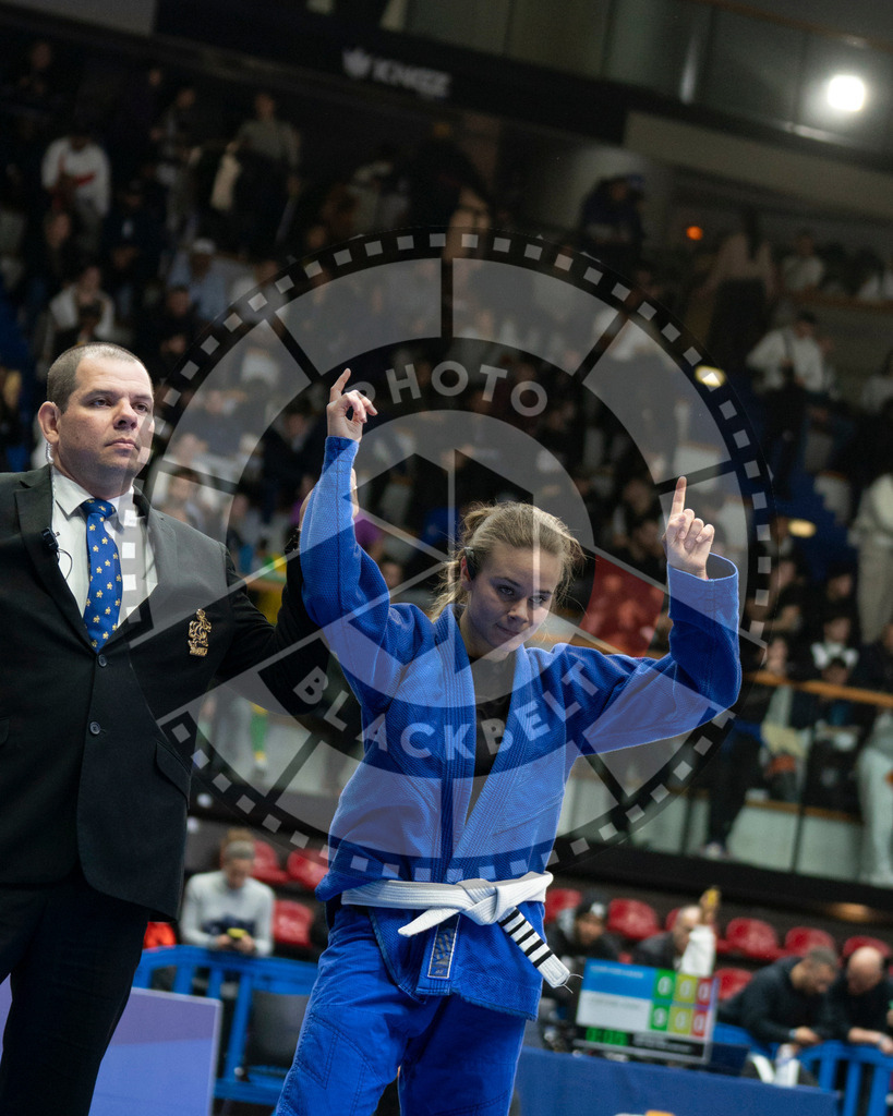 20240119PBB1804 | Fighters compete during the IBJJF European Championship in Paris, France, on January 19, 2024.