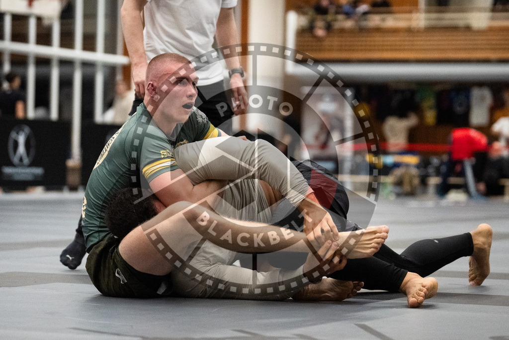 20251129PBB8919 | Fighters compete during the luta livre competition ILLCS XI winter edition on November 29, 2025 in Hannover, Germany.