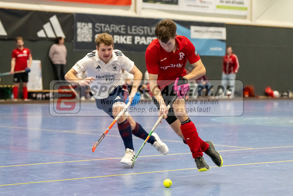 HK_20250201_102198 | 2. Bundesliga Halle Herren Düsseldorfer HC - Club Raffelberg am 1.2.2025 Halle am Seestern, Düsseldorf ,