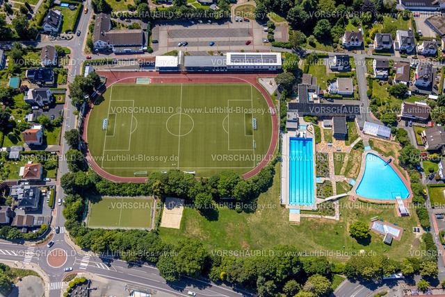 Sprockhoevel230708595 | Luftbild, Freibad Sprockhövel, Baumhof Stadion Sportplatz TSG 1881 Sprockhövel, Niedersprockhövel, Sprockhövel, Ruhrgebiet, Nordrhein-Westfalen, Deutschland