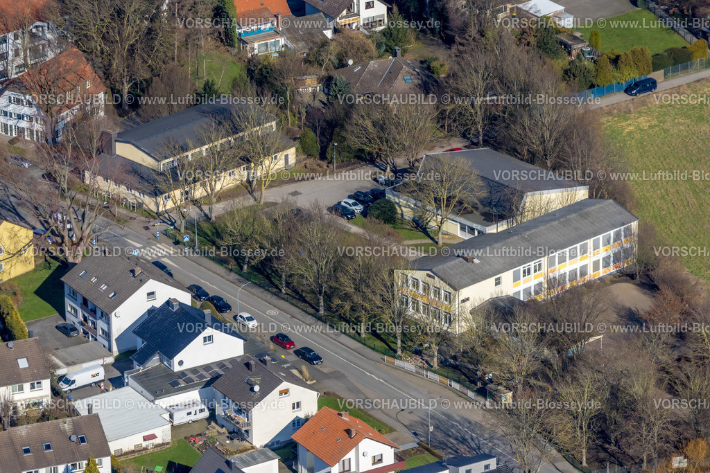 Unna230214348 | Luftbild, Grundschule Lünern, Lünern, Unna, Ruhrgebiet, Nordrhein-Westfalen, Deutschland