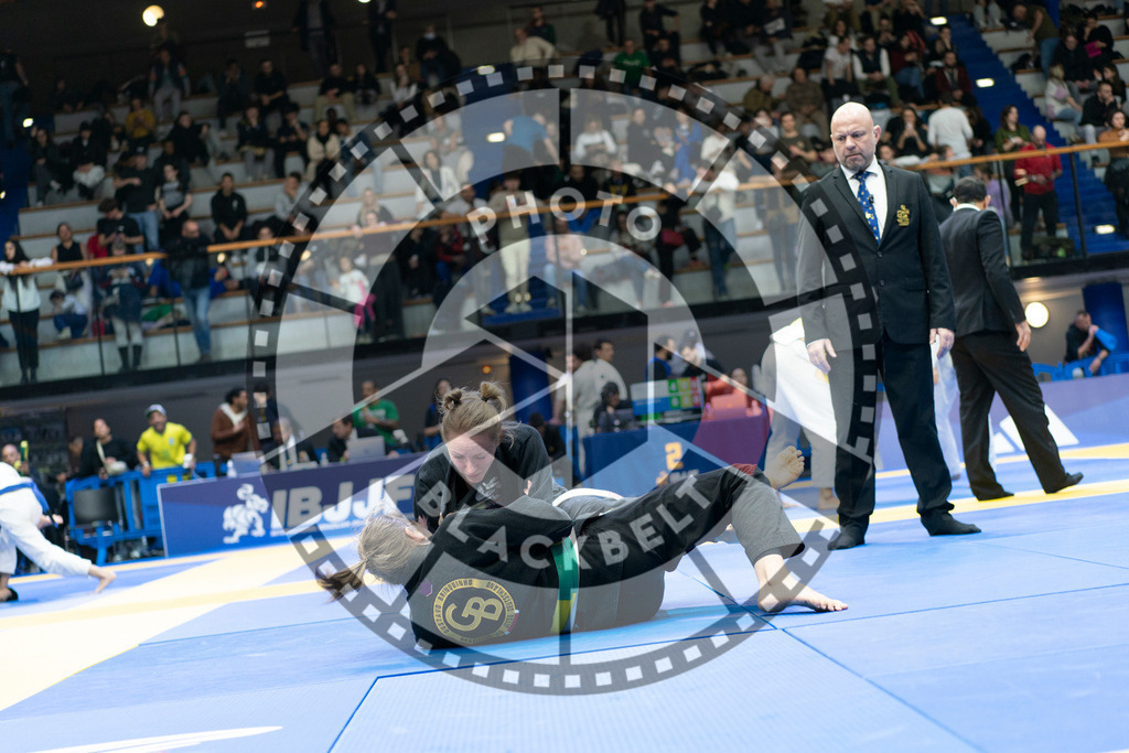 20240119PBB2599 | Fighters compete during the IBJJF European Championship in Paris, France, on January 19, 2024.