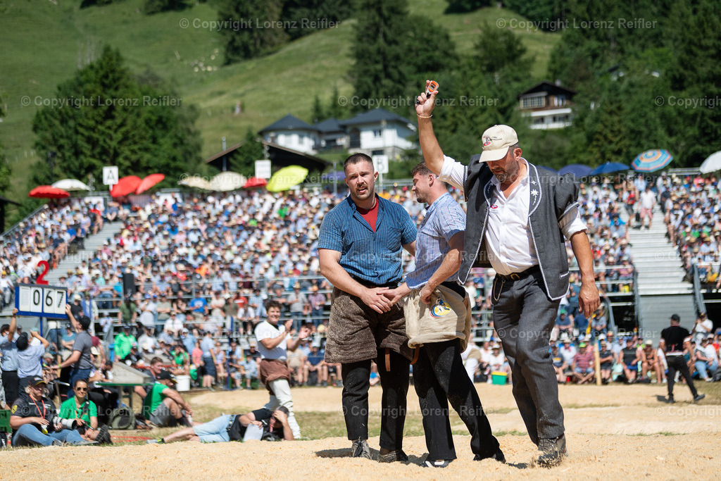 Schwingen -  Schwarzseeschwinget 2025 | Schwarzsee, 22.6.25, Schwingen - Schwarzseeschwinget.