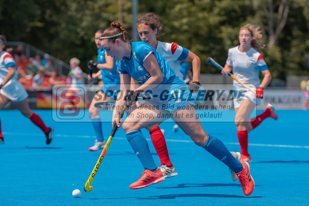 HK_20230712_101456 | Euro Hockey WU18 Scotland vs France Championship Girls &amp; Boys am 12.7.2023 CHTC , Krefeld ,