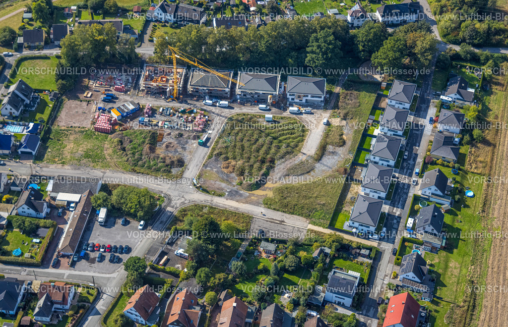 Menden220901471 | Luftbild, Baustelle Neubaugebiet Otto-Weingarten-Straße, Lendringsen, Menden, Ruhrgebiet, Nordrhein-Westfalen, Deutschland