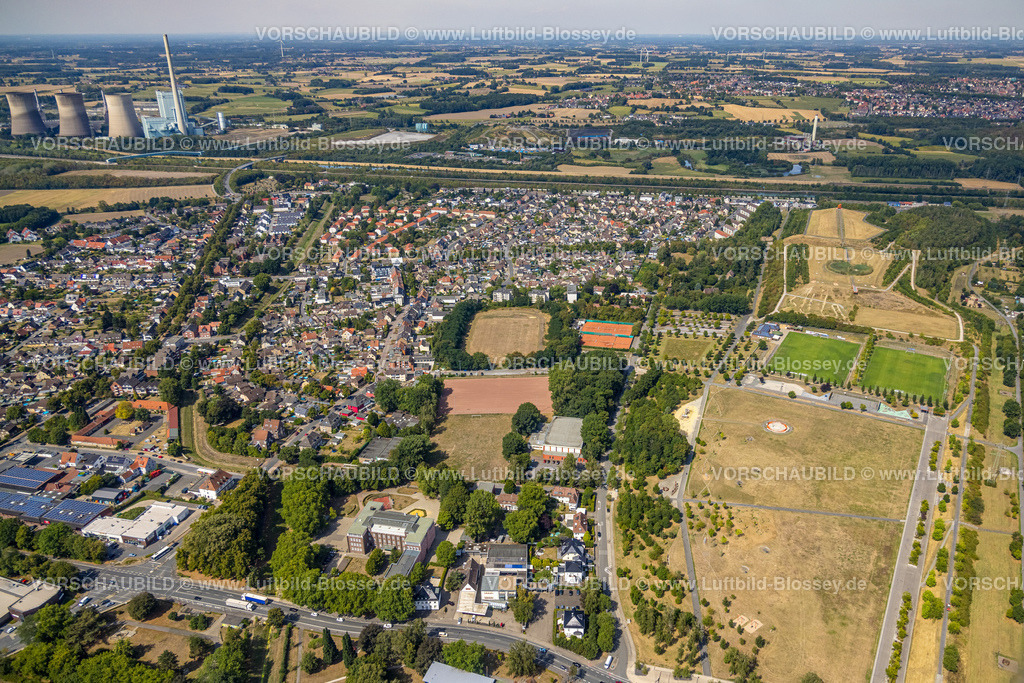 Hamm220809426HerringenPelkum | Luftbild, Lippepark Hamm - Schacht Franz, Herringen, Hamm, Ruhrgebiet, Nordrhein-Westfalen, Deutschland