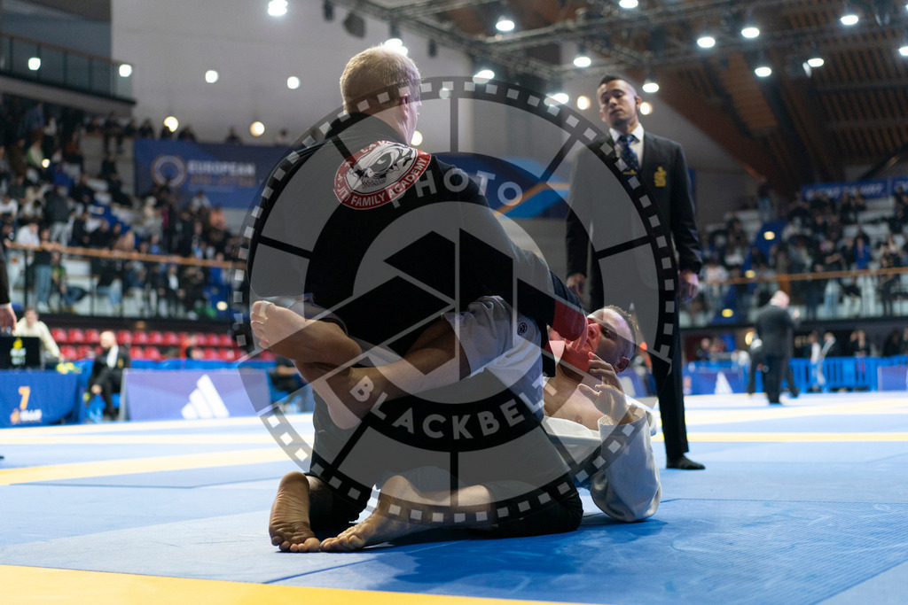 20240119PBB2413 | Fighters compete during the IBJJF European Championship in Paris, France, on January 19, 2024.