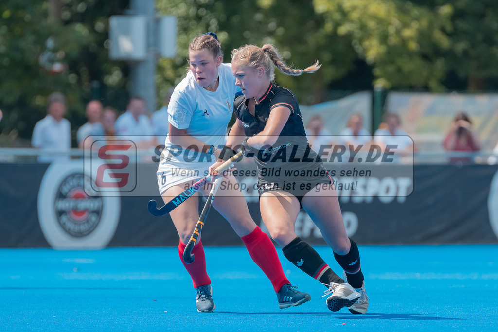 HK_20230710_2-26 | Euro Hockey WU18 France - Germany Championship Girls &amp; Boys am 10.7.2023 CHTC , Krefeld ,