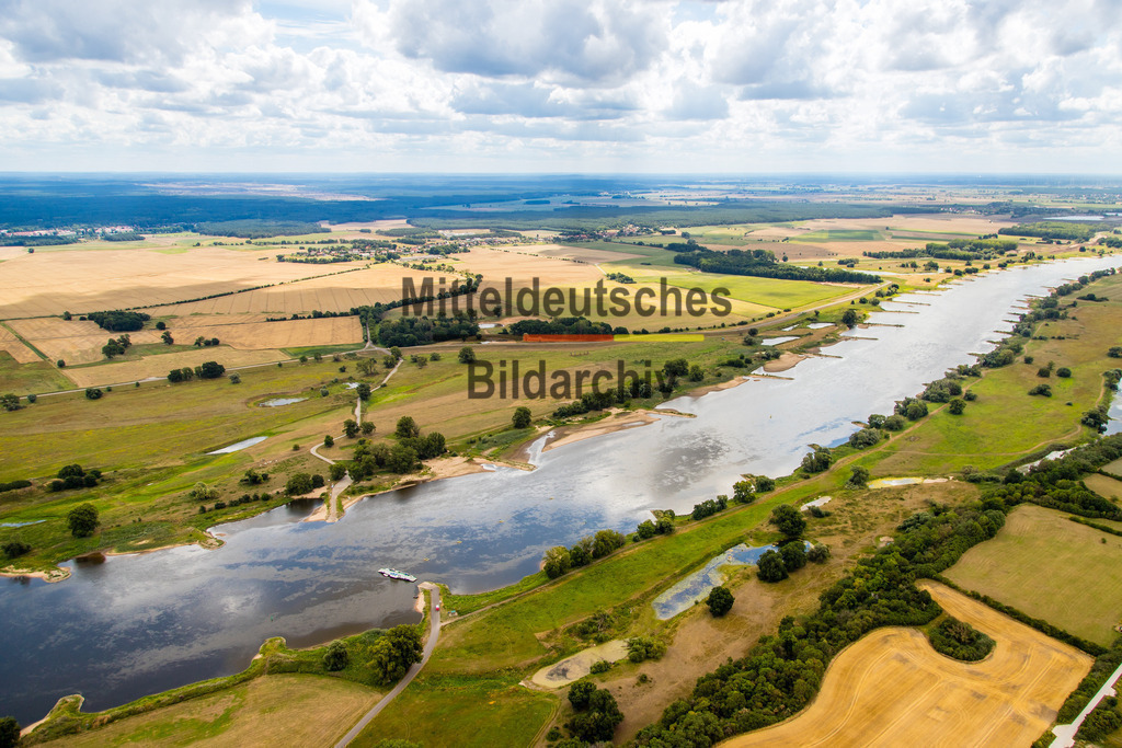 Landschaft Elbe bei Arneburg -7016 | Elbe im Jerichower Land - Realisiert mit Pictrs.com