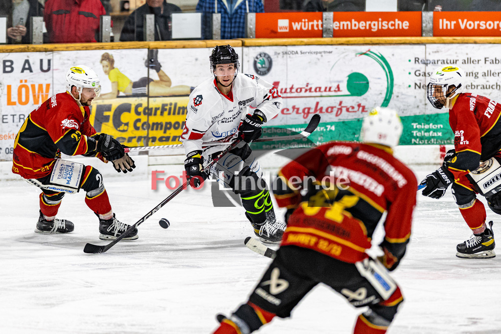 Bayernliga Eishockey Meisterrunde, TSV Peißenberg "Miners" gegen EHC Königsbrunn "Pinguines" am 17.2.23 in Peißenberg | Bayernliga Eishockey Meisterrunde, TSV Peißenberg "Miners" gegen EHC Königsbrunn "Pinguines" am 17.2.23 in Peißenberg