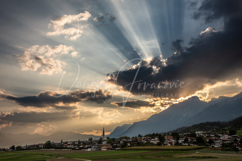 Sommerabend | in Rum mit toller Wolkenstimmung