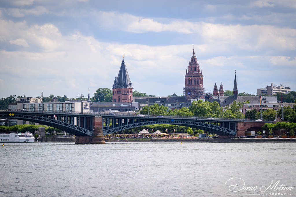 Mainz am Rhein aus Mainz-Kastel  | Bilder aus Mainz-Kastel