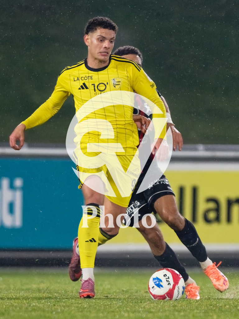 dieci Challenge League - FC Stade Nyonnais v Neuchatel Xamax FCS |  during the dieci Challenge League match between FC Stade Nyonnais and Neuchatel Xamax FCS at Centre sportif de Colovray in Nyon, Switzerland